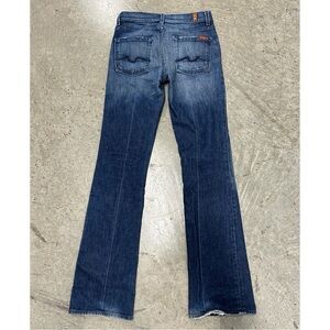 7 For All Mankind Highwaist Blue Flare Jeans Size 27